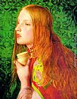 Anthony Paintings - Mary Magdalene by Anthony Frederick Sandys